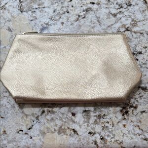 Tarte Cosmetics Gold Makeup Pouch